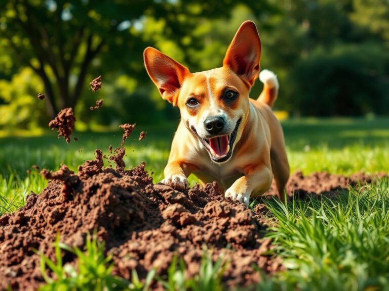 how to stop a dog from digging