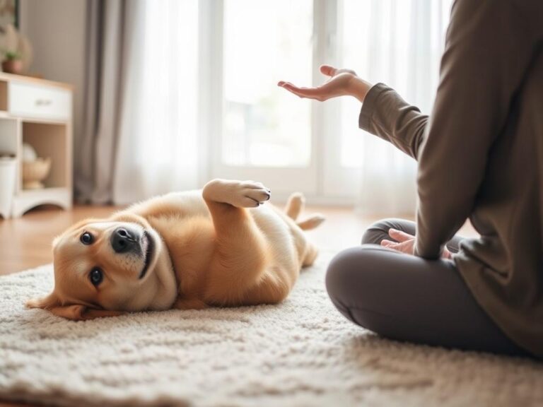 how to teach a dog to roll over