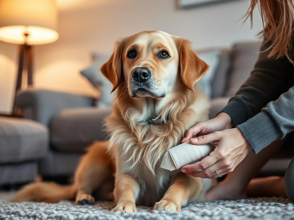 how to treat a limping dog at home