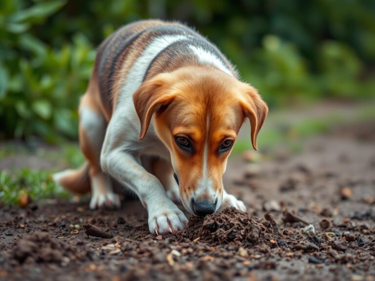 why does my dog eat dirt