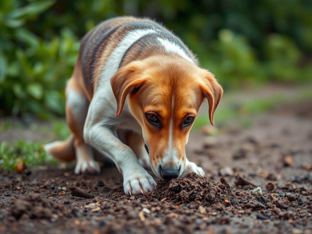 why does my dog eat dirt