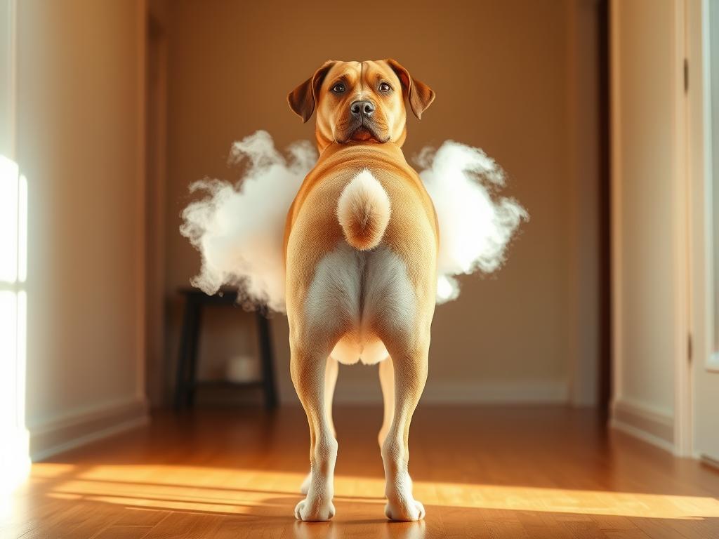why does my dog fart so much
